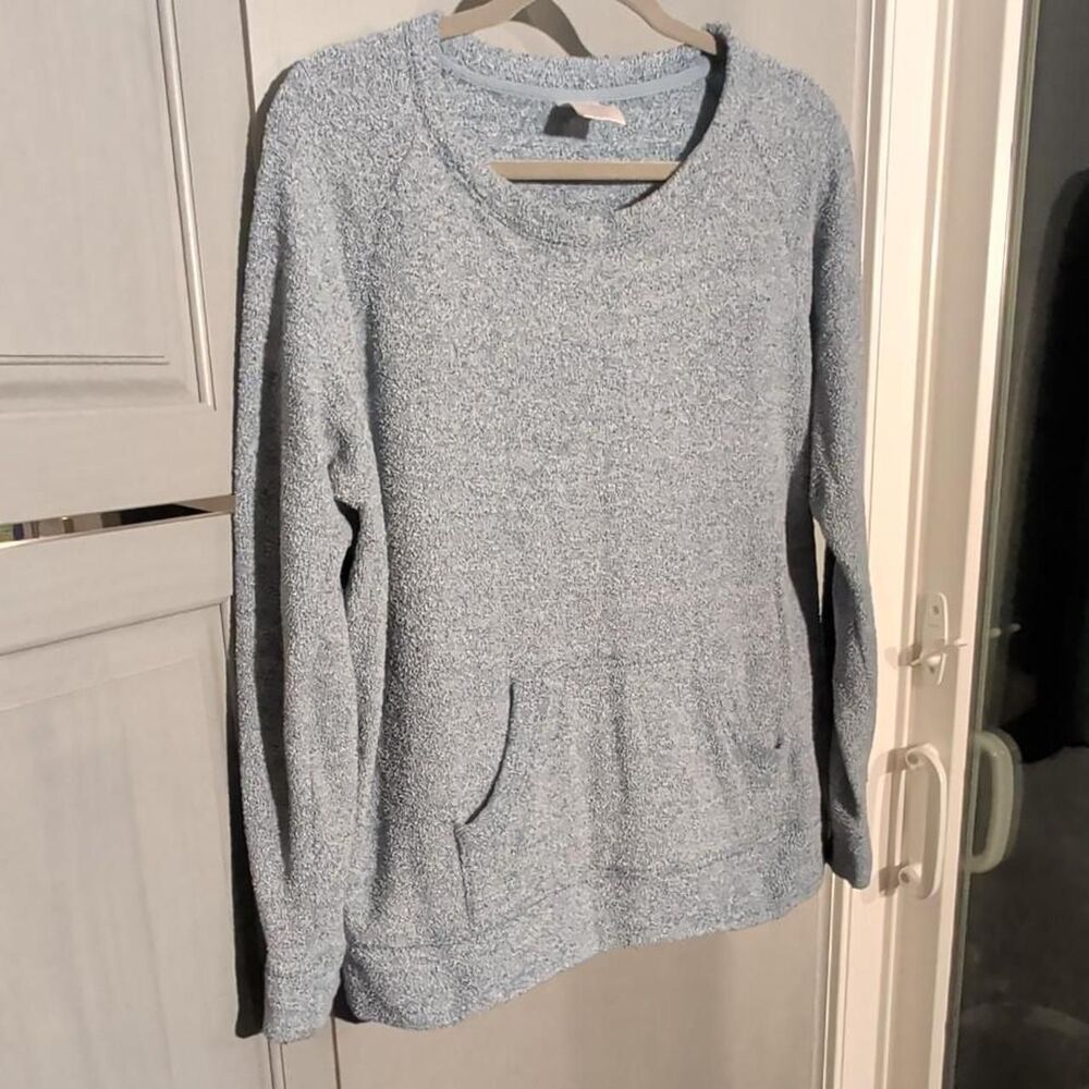 Secret-treasures Women's Blue and Grey Jumper
